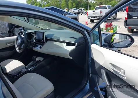 2021 Toyota Corolla Le из США, поврежденный, VIN 5YFEPMAE0MP266326